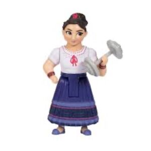 Disney Encanto Luisa 3 inch Small Doll With Dumbbell Accessory